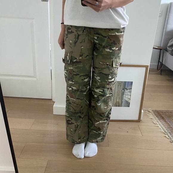 Camo cargo pants - Picture 1 of 3